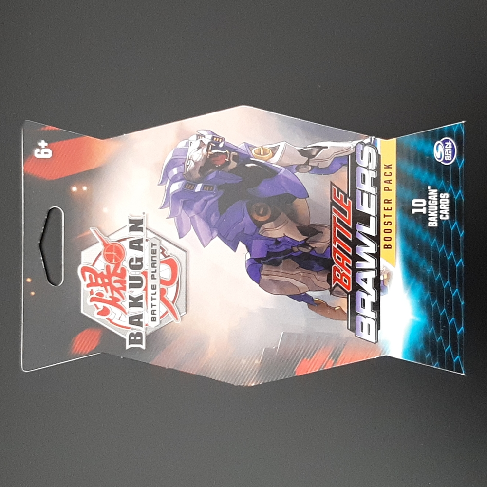 Bakugan Battle Planet Battle Brawlers Booster Pack 10-Bagukan Card Booster Pack
